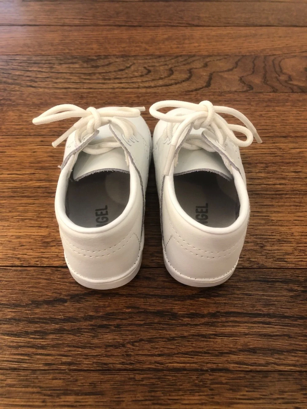 Angel Baby Toddler Saddle Shoes, White, Size 4